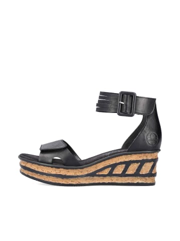 rieker Sandalette in schwarz