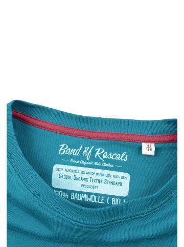 Band of Rascals T-Shirt " Balls " in petrol