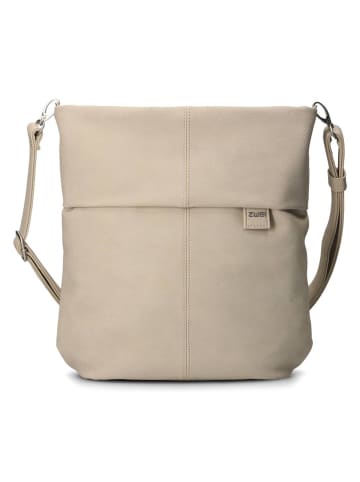 Zwei Mademoiselle.M Schultertasche 31 cm in nubuk linen