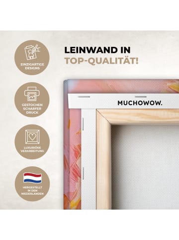 MuchoWow Leinwand bilder Abstrakte Farbexplosion (BxH)