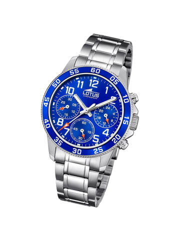 Lotus Chronograph-Armbanduhr Lotus Junior silber mittel (ca. 36mm)