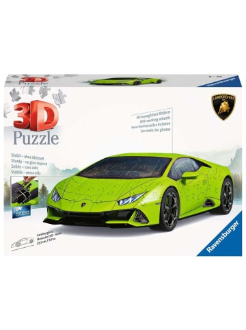 Ravensburger Konstruktionsspiel Puzzle 108 Teile Lamborghini Huracán EVO - Verde 8-99 Jahre in bunt