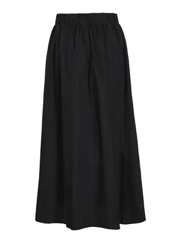 Vila VIVALENCIA HW ANKLE SKIRT/2 in Black Beauty