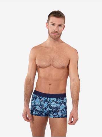 HOM Trunk Buchanan in navy print