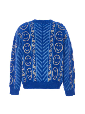 ebeeza Damen Strickpullover in Königsblau