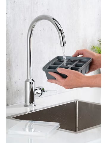 APS Eiswürfelform, 2er Set 15,5 x 15,5 cm H:5,5 cm inkl. Deckel