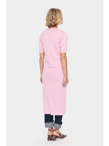 SAINT TROPEZ Kleid MilaSZ Gerade Passform in Pink Nectar