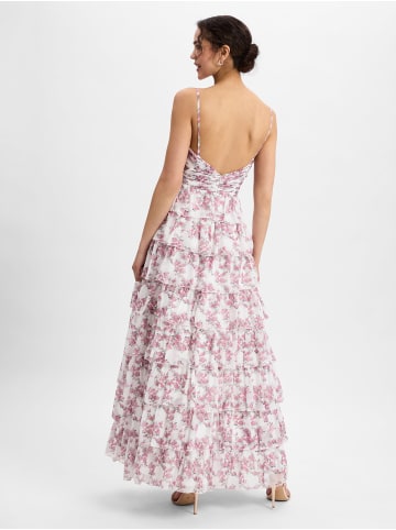 HEY KYLA Kleid in weiß altrosa - 0002