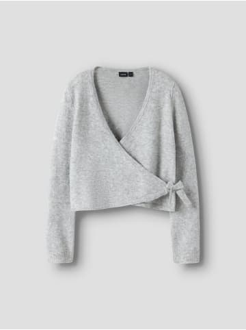 name it Strickjacke in Light Grey Melange