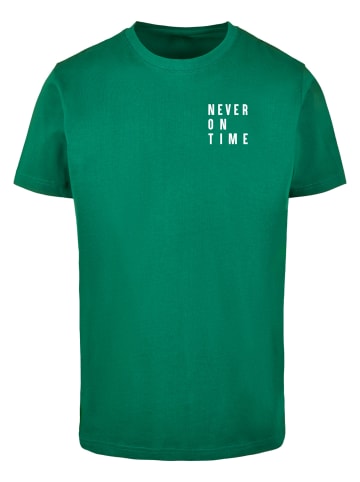 Mister Tee Mister Tee Herren Never On Time Tee in forest green