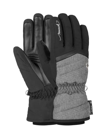 Reusch Fingerhandschuhe Lenda R-TEX® XT in black/grey melange