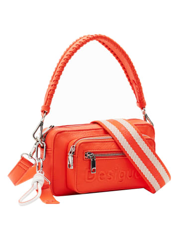 Desigual Half Logo 24 Cambridge 2.0 - Schultertasche 22 cm in orange