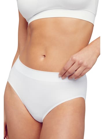 Jockey Slip Modern Micro Seamfree Hi Cut in Weiß