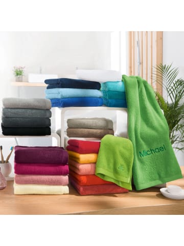 Erwin Müller Frottier Gästetuch 2er-Pack Heidenheim in schwarz