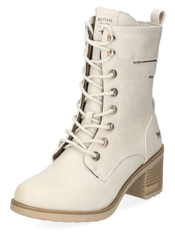 Mustang Stiefelette in Ivory