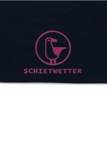 SCHIETWETTER Beanie für Kids mit Print Möwe in navy-pink