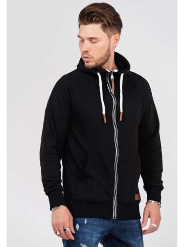 behype Sweatjacke SWANTON in schwarz