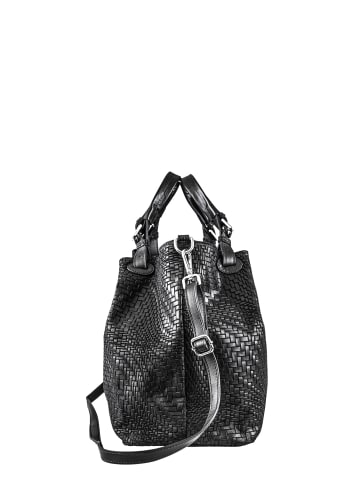 collezione alessandro Schultertasche " Square " in schwarz