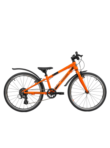 S'COOL Kinderfahrrad - Schoolbikers 24 Zoll 8-Gang | ab 8 Jahren - Orange