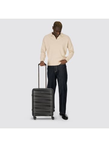 Redolz Essentials 10 CABIN 4 Rollen Kabinentrolley 55 cm in black-metallic 2