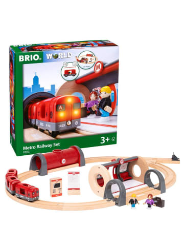 Brio Aktionsspiel BRIO World - Metro Bahn Set Ab 3 Jahre in bunt