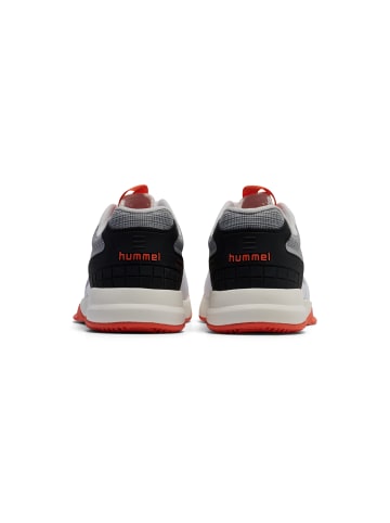 Hummel Hallenschuh Power Play Innenbereich Erwachsene in WHITE/BLACK/RED