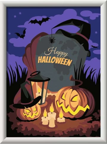 Ravensburger Malprodukte CreArt, Malen nach Zahlen Kinder - Halloween Mood Malen nach Zahlen Kinder Ab 9 Jahre in bunt