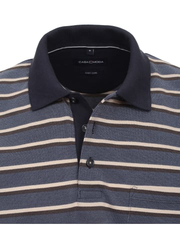 CASAMODA Polo-Shirt in graues Dunkelblau