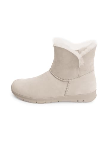 VITAFORM Veloursleder Stiefeletten in offwhite