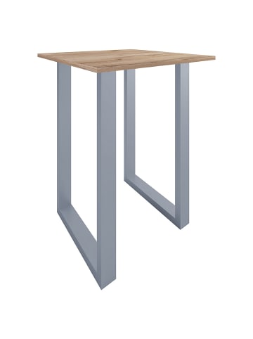 ebuy24 Bartisch Xona dekor Eiche 80 x 80 cm