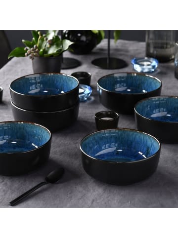 CreaTable 6 er-Set 21553 Nordic Fjord Müslischalen Set in Blue