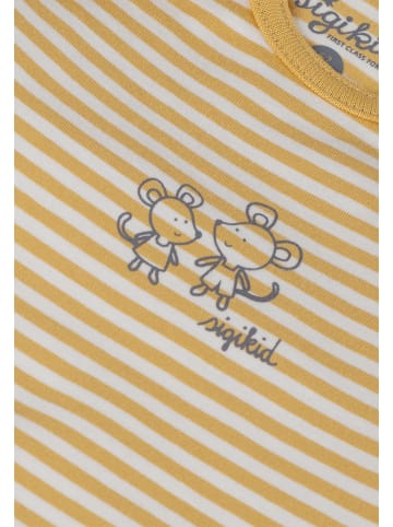 Sigikid Body, langarm Classic Baby in gelb