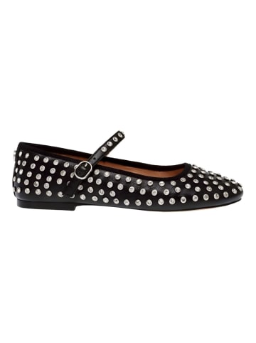 Steve Madden Ballerinas in Schwarz/Silber