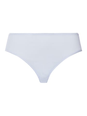 Hanro Midi Slip Cotton Seamless in Blue dove