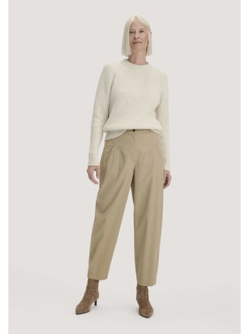 Hessnatur Hessnatur Barrel-Leg Hose Relaxed aus TENCEL™ Lyocell mit Bio-Baumwolle in goldsand