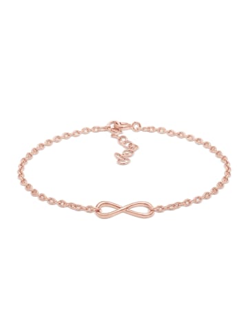 Elli Armband 925 Sterling Silber Infinity in Rosegold