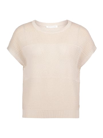 BETTY & CO Strickpullover mit Struktur in Grau