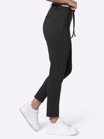 WITT WEIDEN Jerseyhose in schwarz