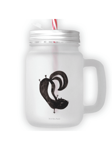 Mr. & Mrs. Panda Glas Stinktier Handstand ohne Spruch in Transparent