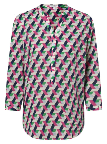 Marie Lund Blusenshirt in pink gemustert