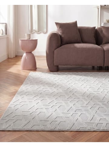 Beliani Kurzflor ANTERO in Grau - (W) 160 x (L) 230 cm
