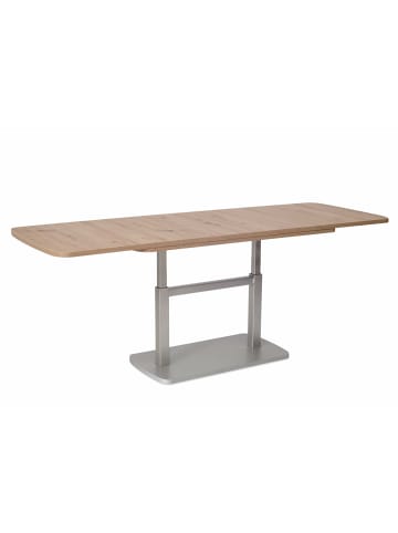 58 aufm Kessel FUNKTIONSTISCH ausziehbar Cate 110x63x53-72 Wohnzimmertisch Wildeiche