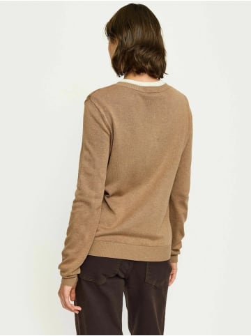 Soft Rebels Strickjacke SRMarla in 714 Toasted Coconut Melange