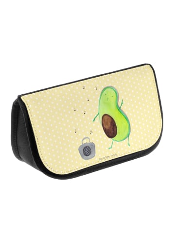 Mr. & Mrs. Panda Make-up-Organizer Avocado Tanzen ohne Spruch in Gelb Pastell