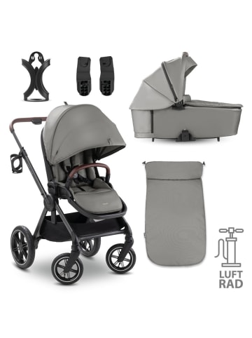 Hauck Kombi-Kinderwagen Comfort N Care Air Set in grau
