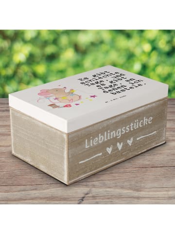 Mr. & Mrs. Panda Dekokiste Maus Basteln mit Spruch in Weiß