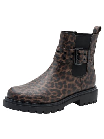 Marco Tozzi Chelsea Boot in LEO BROWN