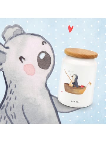 Mr. & Mrs. Panda aufbewahrungsbehälter Pinguin Angelboot ohne Sp... in Weiß