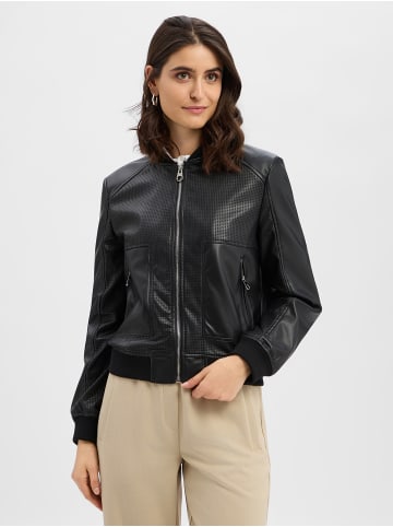 AMBER & JUNE Jacke in schwarz