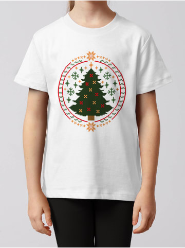 wat? Apparel T-Shirt Weihnachtszeit in Weiß